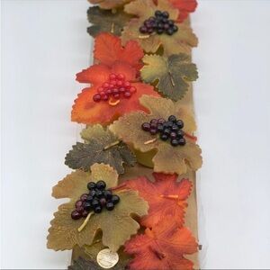 Autumn Leaf and Berry Floating Candle Set